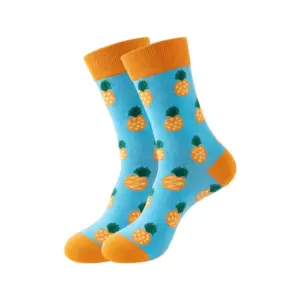 Blue Pineapple Socks