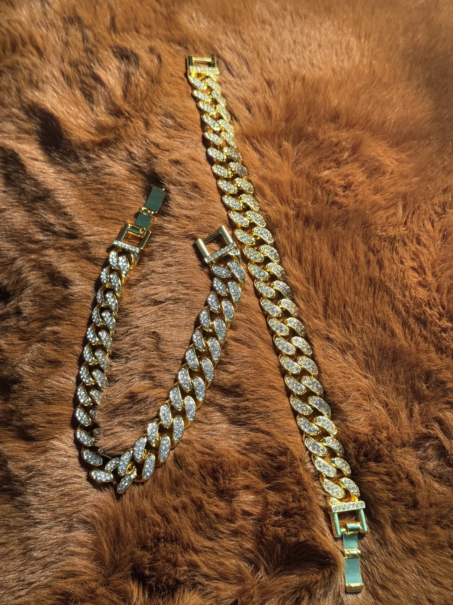 Iced-out Diamond CUT Bracelet